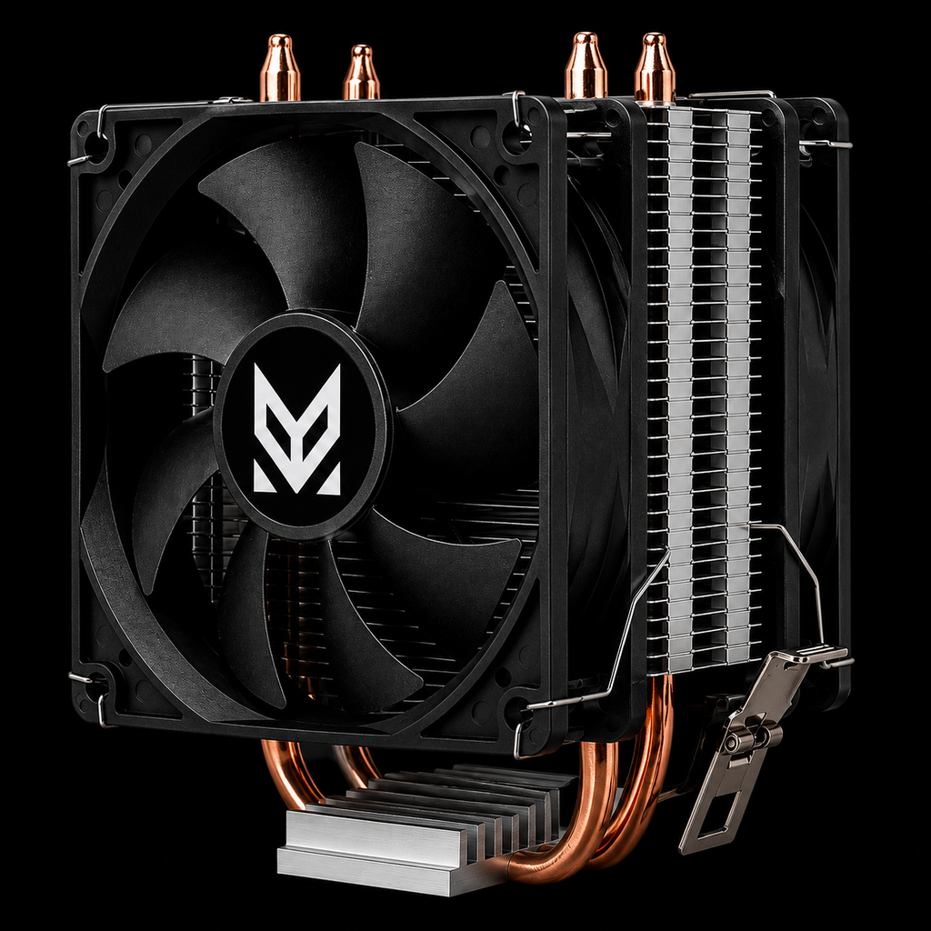 Cooler Gamer Maxcool MX-9201D Duplo 92mm | Compatível Intel e AMD | Até 130W TDP